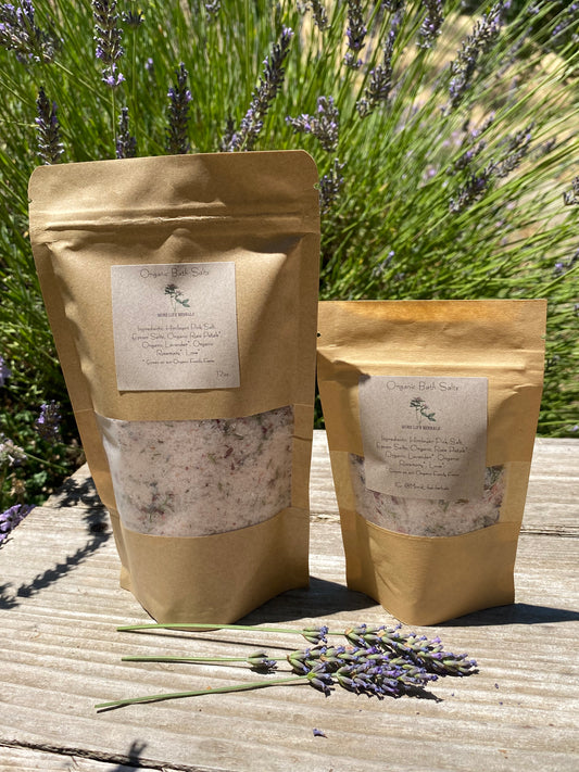Organic Floral Bath Salts